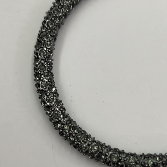 Bcbg sparkly black hoops - Picture 10 of 10